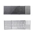 thumbnail image 4 of Seitruly Venta caliente Mini Bluetooth Teclado de carga USB Panel táctil Inalámbrico Plegable Teclado delgado PC Tableta portátil Juegos de teclado y mouse para computadora No.01 NO1, 4 of 6