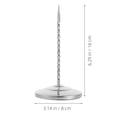 thumbnail image 2 of WORGEOUS  Ticket Stabber for Restaurant Receipt Spike Stainless Steel Silver, 2 of 8