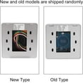 thumbnail image 3 of ZOUSSIQI Door Touch Exit Button, LED Light Switch Panel Door Access Control System Release Unlock Button CA919-27067, 3 of 9