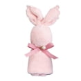 thumbnail image 2 of Tyidzon Easter Bunny Towels, Bunny Shaped Hand Towel for Kids, Soft Absorbent Face Towel for Easter Birthday Parties Holiday Gifts, Pink, 2 of 7