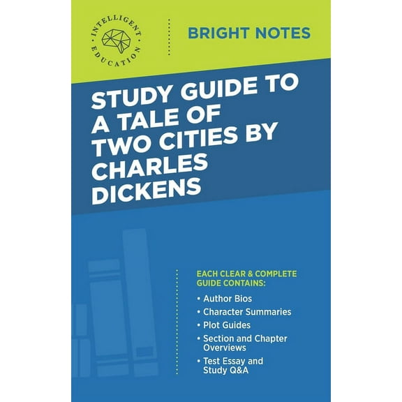 Bright Notes Study Guide to A Tale of Two Cities by Charles Dickens, (Paperback)