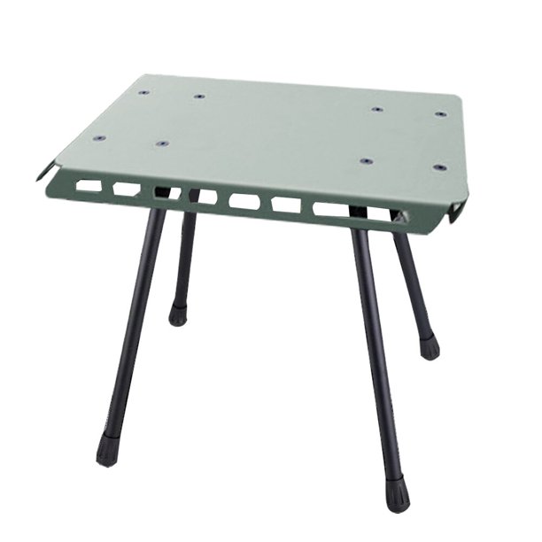 Taburete plegable para acampar al aire libre, taburete ligero de pony, altura ajustable de doble uso