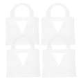 thumbnail image 1 of YOSADIER 4Pcs Minimalist Rectangular Flower Bouquet Cellophane Bags for Florists, 1 of 8