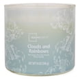 thumbnail image 2 of Mainstays 3-Wick Textured Wrapped Clouds and Rainbows Scented Candle, 14 oz, 2 of 6