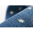 thumbnail image 4 of Erin Gates by Momeni Woodland Antelope Hand Tufted Wool Contemporary Denim Area Rug 7'9" X 9'9", 4 of 8