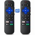 thumbnail image 1 of xixishop Remplacement pour Roku-TV-Remote, Compatible avec Hisense/Onn/Sharp Roku Series Téléviseurs Intelligents [Lot de 2], 1 of 1
