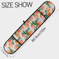 thumbnail image 3 of Dailycode Double Sided Oven Mitt with Loop Heat Resistant Kitchen Long Potholders 7" x 35" Peach Fruit, 3 of 6