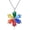Chakra 3, variant on 925 Sterling Silver Chakra Necklace Tree of Life Pendant Chakra Necklaces Healing Crystals Jewelry Gifts for Women