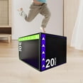 thumbnail image 1 of 3 en 1 caja de salto pliométrica Multifunción pliométrica Multifunción, caja de agilidad Caja de plato, caja para acondicionar el ejercicio de 40cmx30cmx35cm, 1 of 8