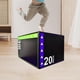 thumbnail image 1 of Caja de salto pliométrico caja pliométrica salto de salto caja arriba caja de plato para ejercicio de ejercicios entrenamiento de fuerza en el 40cmx50cmx60cm, 1 of 8