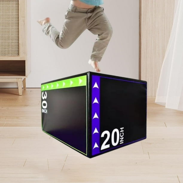 Caja de salto pliométrico caja pliométrica salto de salto caja arriba caja de plato para ejercicio de ejercicios entrenamiento de fuerza en el 40cmx50cmx60cm
