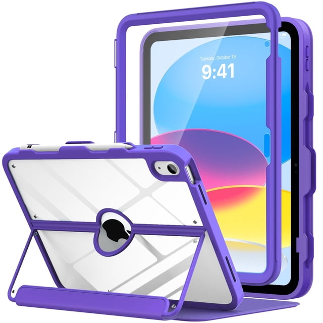 Funda MoKo para iPad de 11 pulgadas (A16) de 11.ª generación con soporte para lápices