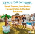 thumbnail image 3 of Playbees 60" Inflatable Palm Tree Cooler Pool Float, 3 of 8