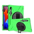 thumbnail image 6 of KIQ Galaxy Tab S7 Case 11 inch, Shockproof Heavy Duty Kickstand for Samsung Galaxy Tab S7 T870 / Tab S8 X700 [Shield Green], 6 of 15