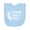 AE-Light Blue, variant on Inktastic Crawl Walk Golf Newborn Bib