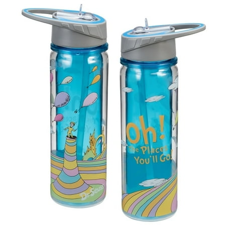 

Dr. Seuss Oh The Places You ll Go Tritan Water Bottle 18 oz. Graduation