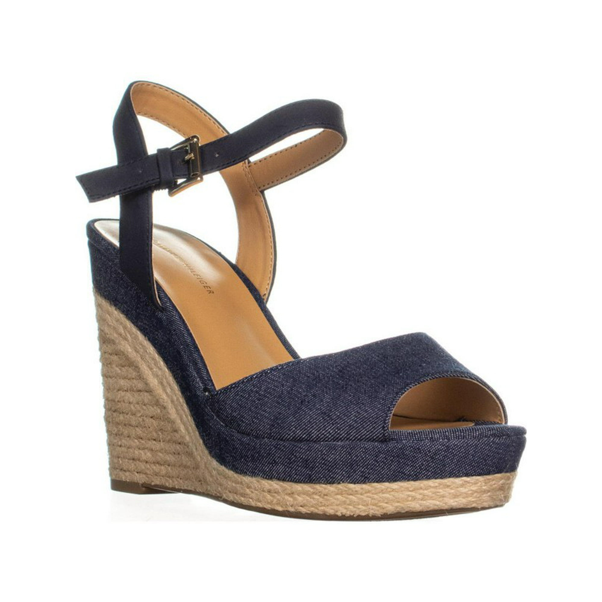 Clasificación Murmullo inventar Tommy Hilfiger Kali Peep Toe Wedge Sandals, Medium Blue | Walmart Canada Clasificación Murmullo inventar Tommy Hilfiger Kali Peep Toe Wedge Sandals, Medium Blue | Walmart Canada