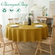 thumbnail image 2 of Mantel Biscaynebay redondo, 178 cm, resistente al agua, dorado, 2 of 9