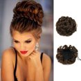 thumbnail image 4 of Chignon Synthétique Rétro Coiffure Chignon Postiche Extension de Chignon, 4 of 6