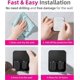 thumbnail image 4 of Broom Holder Mop Holder, Wall Mounted Self Adhesive Mop Clip Anti-Slip Wall Mounted Hook, 4 of 5