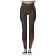 thumbnail image 3 of MKLEKYY Leggings navideños para mujer con estampado de cristal rojo, pantalones de yoga para fitness y deportes, 3 of 4
