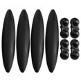 thumbnail image 1 of 4 Uds 20g negro EVA buena estructura de agujero de burbuja elástica suave pesca de bagre aparejos flotantes accesorio con cuentas de sonido flotador de bagre, 1 of 8