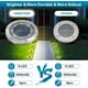 thumbnail image 1 of Luz solar exterior Jardín Tierra Exterior 8 LED 3000K Blanco cálido Impermeable IP65 Punto solar exterior Camino Patio Patio Focos solares empotrados Reforzado por 6 tornillos Juego de 8 Adepaton YQ-2469, 1 of 5