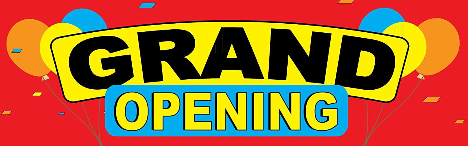 USA  wb GRAND OPENING Vinyl Banner  Sign 3x10 ft 