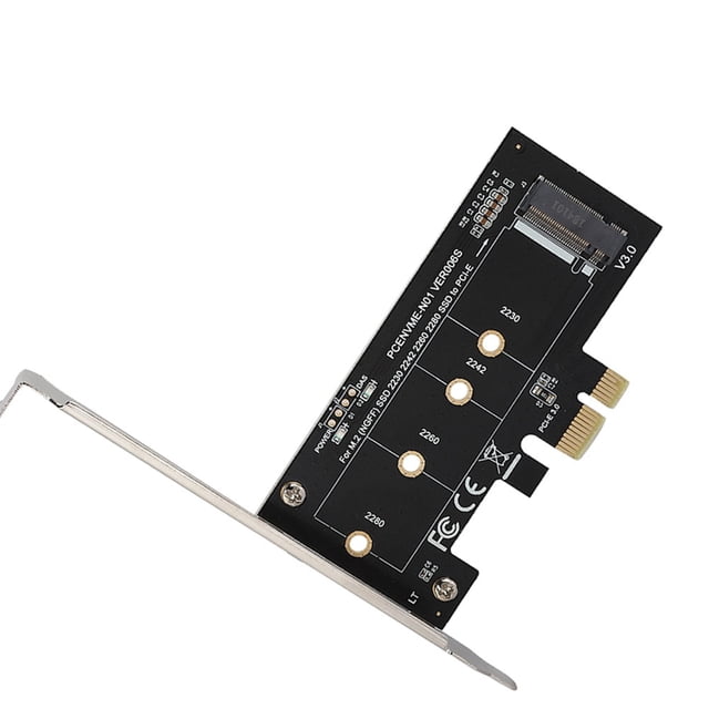 Convertidor de Tarjeta de Expansión PCI E A M.2, Señal PCI E 3.0 1x, Compatible Con Protocolo M.2 Nvme, Deflector Metálico, Función de Intercambio en Caliente, Versión