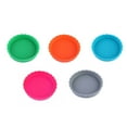 thumbnail image 1 of Bouchon de Canette en Silicone Étanche et Réutilisable pour Diverses Boissons Lot de 5, 1 of 9