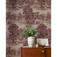 thumbnail image 2 of Advantage Sherwood Merlot Glade Wallpaper, 2 of 4
