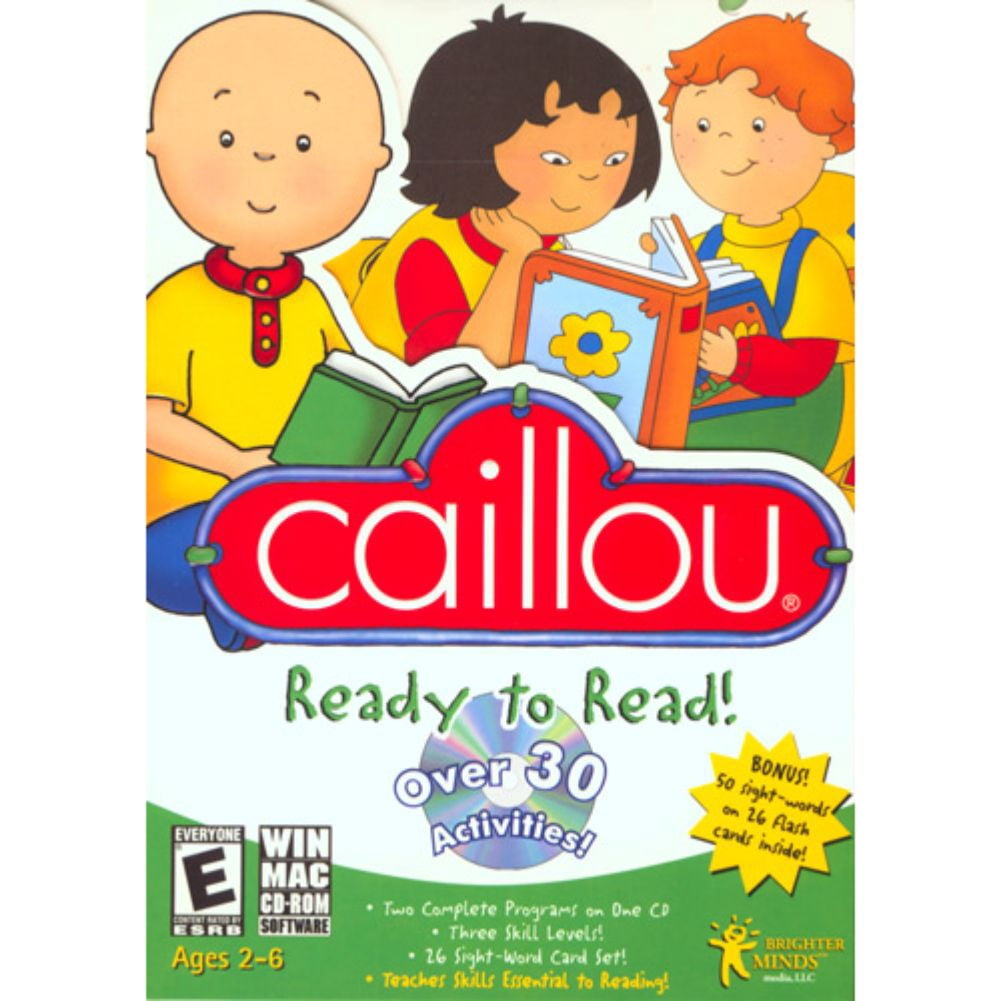 Caillou Ready To Read for Windows and Mac - Walmart.com