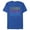 Royal Blue, variant on Men's NASA Rainbow Repeat Logo Graphic Tee Navy Blue Medium