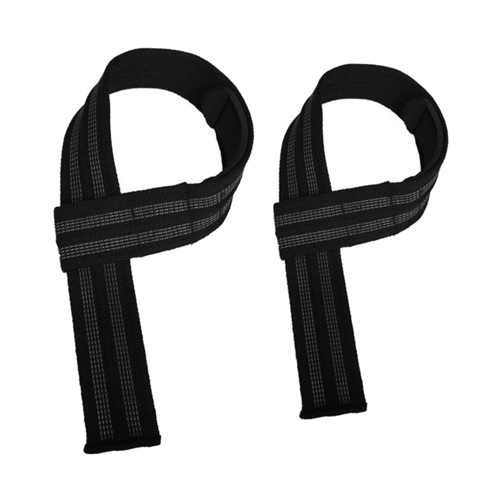 2 Pcs Strong Weight Lifting Straps Durable Solid Elbows Wrist Support