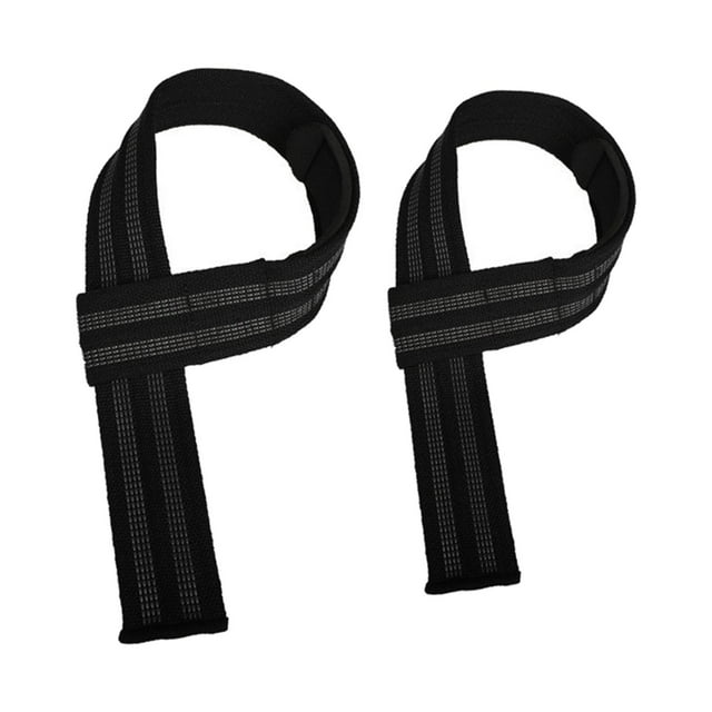 2 Pcs Strong Weight Lifting Straps Durable Solid Elbows Wrist Support