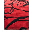 thumbnail image 4 of EORC MAT01RD5X8 Tapis de Transition 5 x 8 Pi. Tufté à la Main , Rouge, 4 of 7