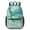 Black-1, variant on 17 Inch Lightweight Backpack,PVC Waterproof Oxford Fabric, Ergonomically Designed, with Large Capacity, Aqua Blue Watercolor