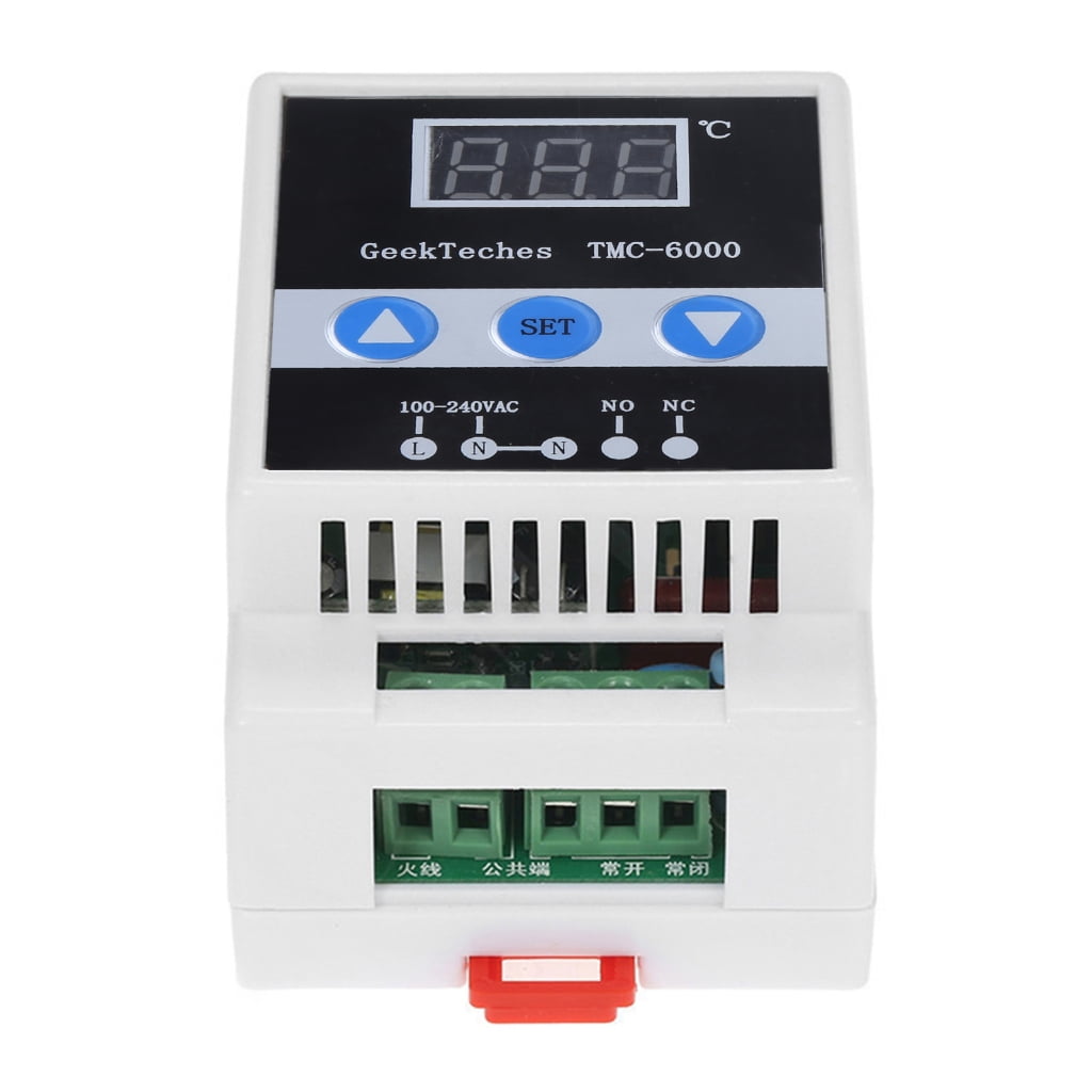 TMC-6000 Digital Temperature Controller 3-digit LED Display -45℃~110℃ Range