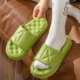thumbnail image 4 of Pillow Slippers for Women Men Indoor Outdoor Non Slip House Sliders Bathroom Shower Slip-On Sandals, 4 of 7