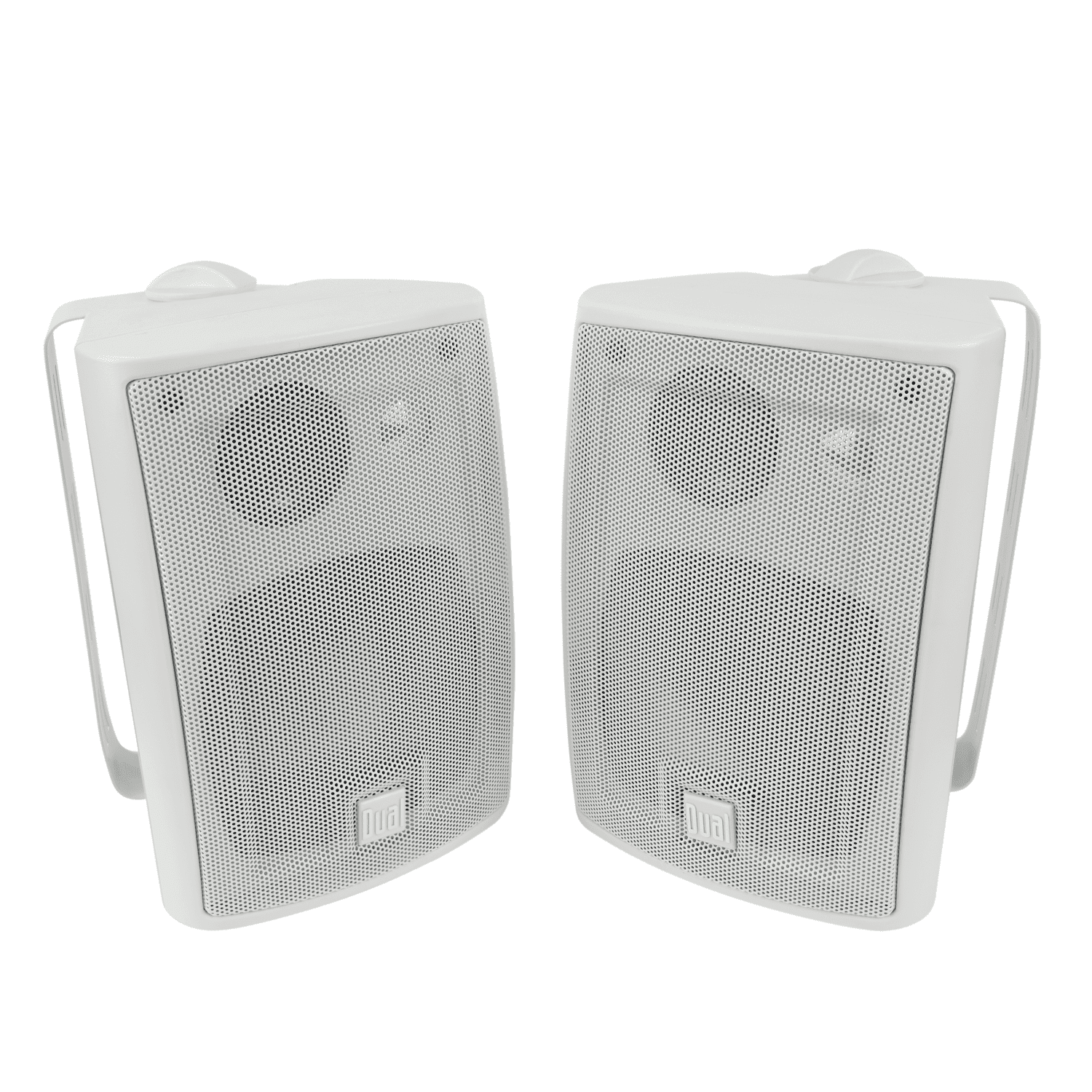 Dual, Outdoor Speakers, LU43PW 4-inch 3-way, Weatherproof White