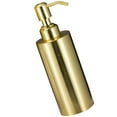 thumbnail image 5 of FRCOLOR Distributeur de Savon pour les Mains Distributeur de Savon Distributeur de Lotion en Acier Inoxydable Bouteille de Shampoing Rechargeable,7.68"X2.36"X2.36 Pouces, 5 of 5