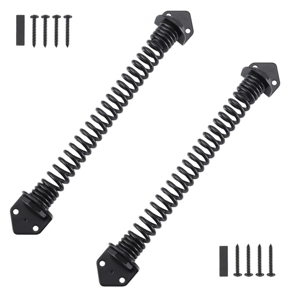 Resorte para portón HOME MASTER HARDWARE de 28 cm, cierre automático, paquete de 2
