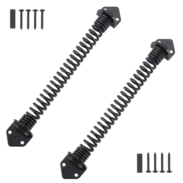Resorte para portón HOME MASTER HARDWARE de 28 cm, cierre automático, paquete de 2