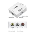 thumbnail image 3 of yeacher HD to AV Converter Digital Signal to RCA Video Converter 1080P Resolution Support NTSC/PAL Standard Wide Compatibility White, 3 of 6