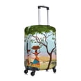 thumbnail image 3 of Bingfone African Women In Mountain Landscape Luggage Cover Washable Suitcase Cover Protector Anti-Scratch Suitcase Cover Fits 18-32 Inch Luggage (without luggage), 3 of 9