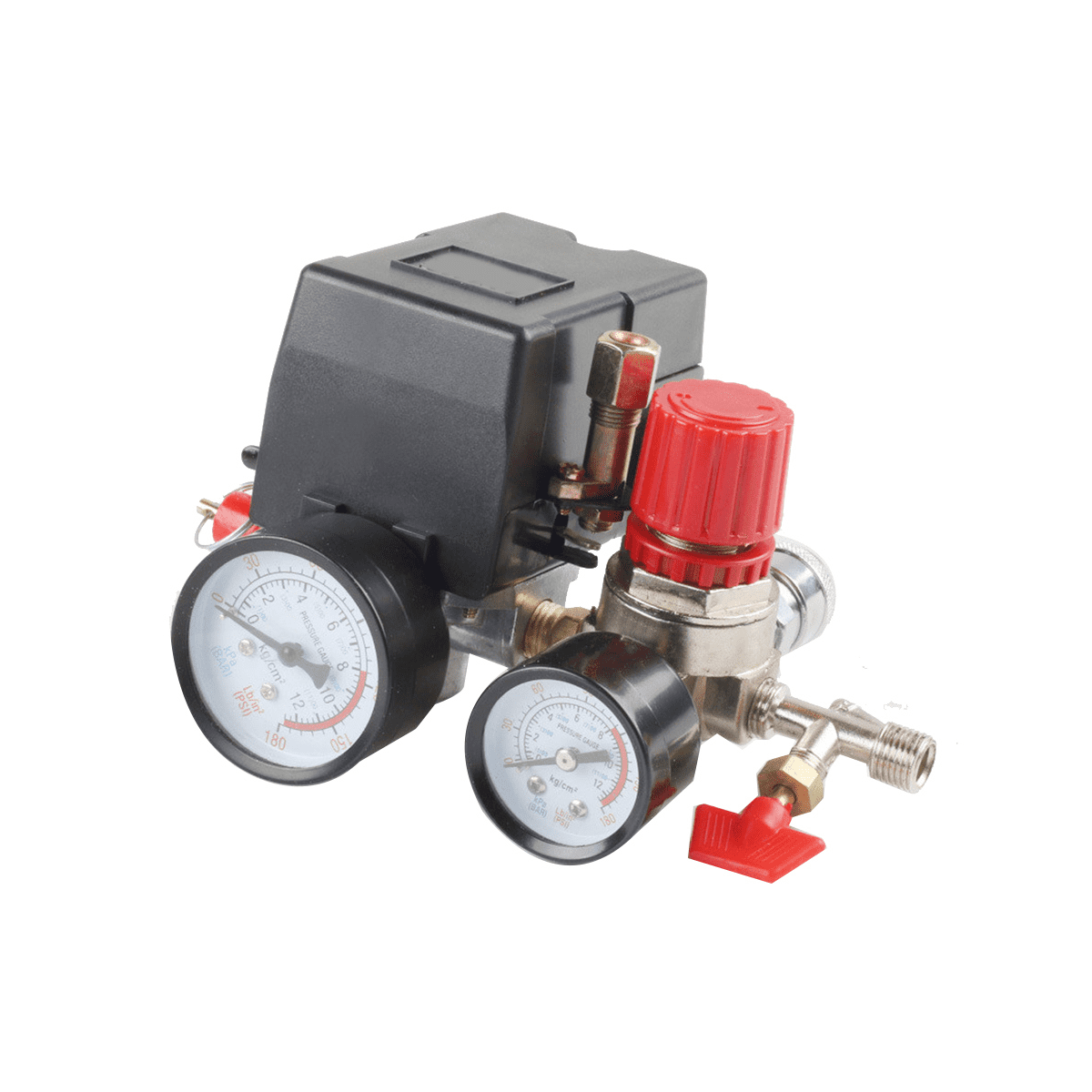 Air Compressor Pressure Switch Pressure W/Valve Control Regulators