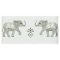thumbnail image 3 of Authentic Hotel and Spa  Turkish Cotton Elephants Embroidered White 8-piece Towel Set, 3 of 4