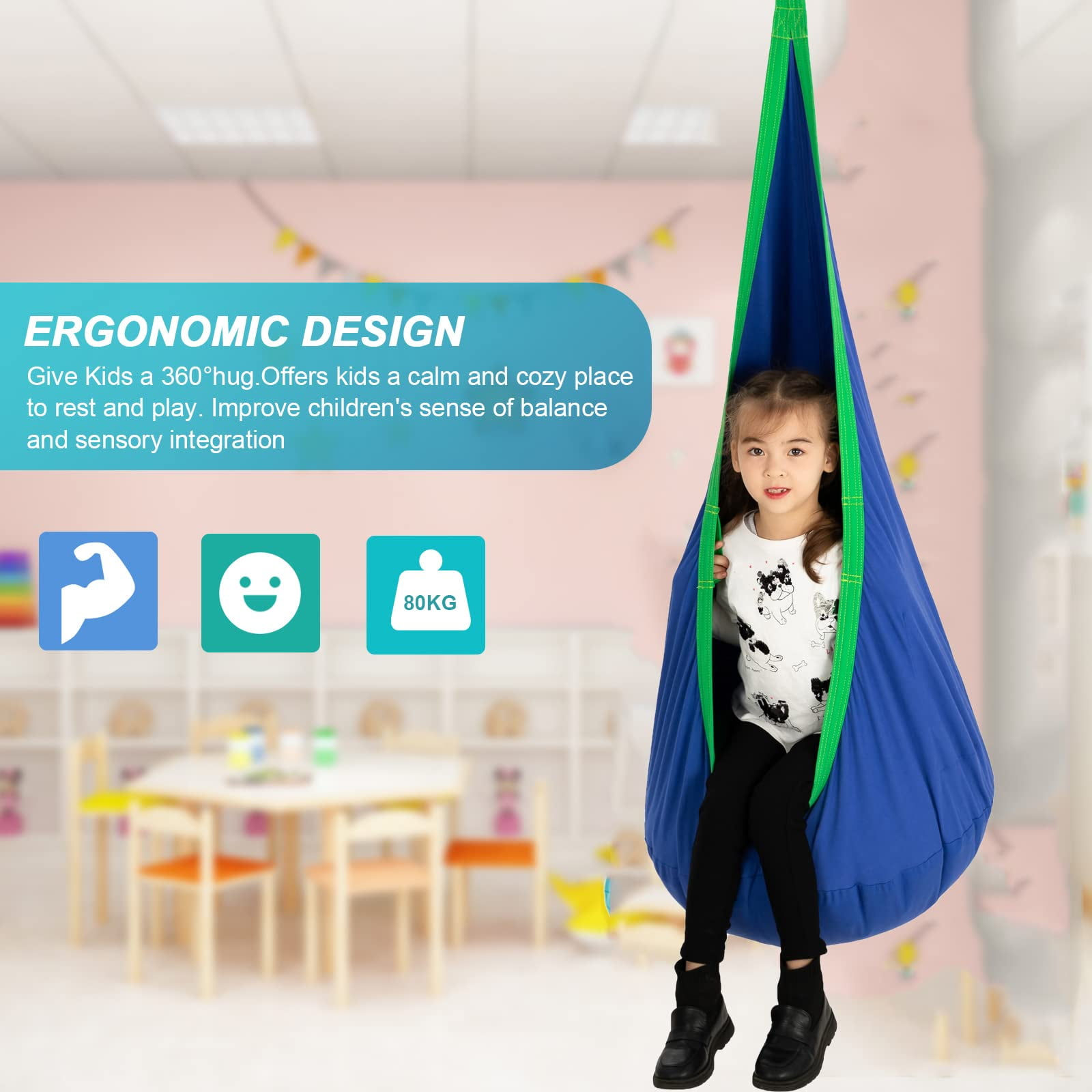 Inflatable Swing Seat Kids Pod Swing Seat - Inflatable Hanging