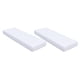thumbnail image 4 of Rectangular Cake Embryo Model Block 6Pcs White for Cake Fondant Crafts 30x15x5cm DIY Tool, 4 of 4