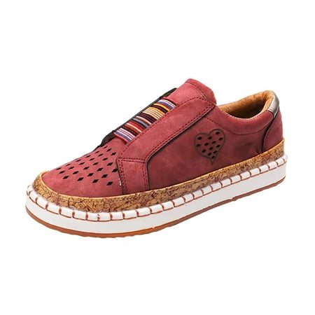 

BELLZELY Womens Shoes Sandals Clearance Women s Slip On Shoes Slip-On Comfort Fashion Comfortable for Walking Sneakers Slip On Shoes